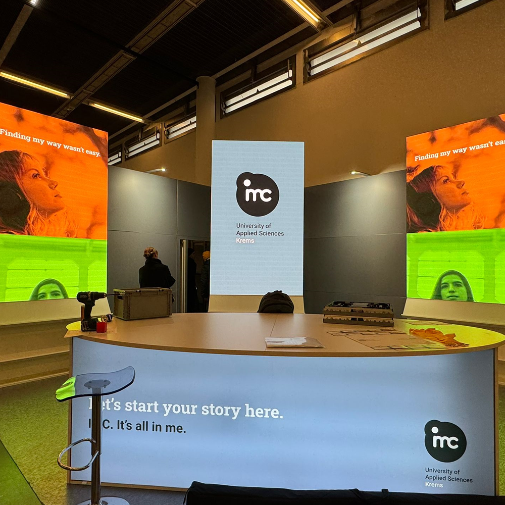 Messetechnik ACV Event Production imc @ MasterMesseWien