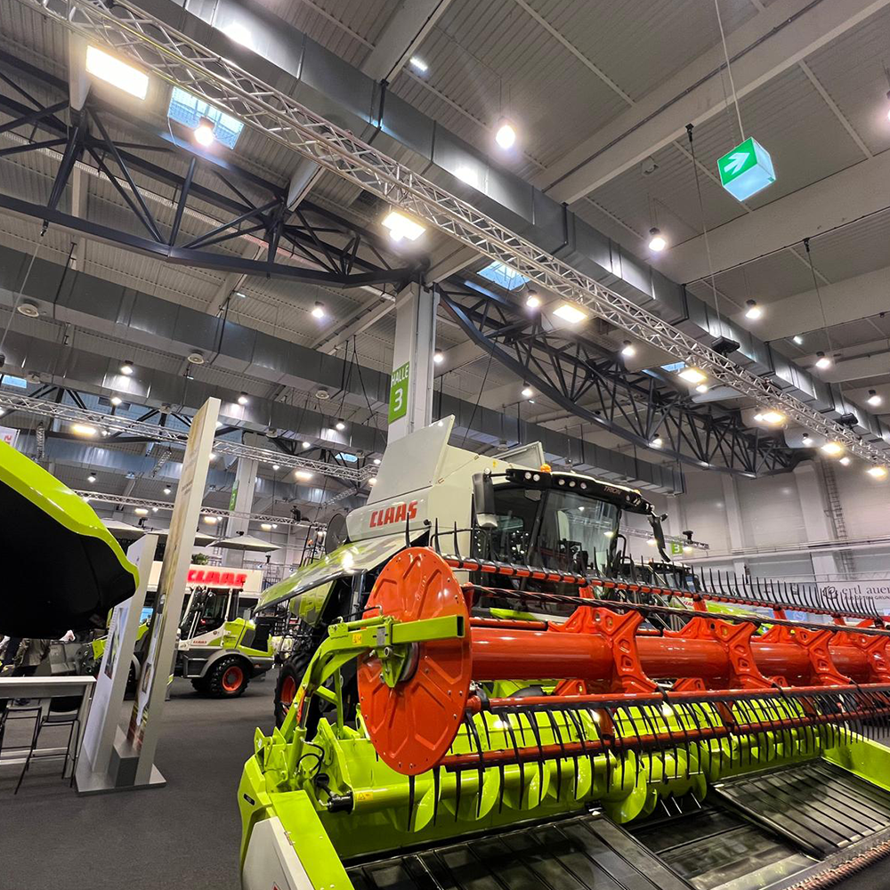 Messetechnik Messe Tulln Event Production Claas @ Austro Agrar