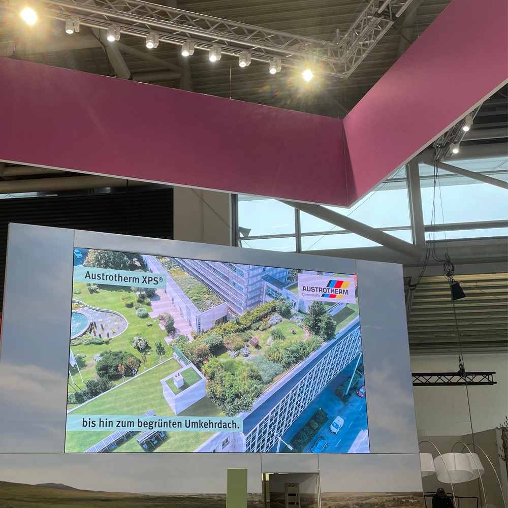 Messetechnik Messe München Event Production Austrotherm @ Bau München