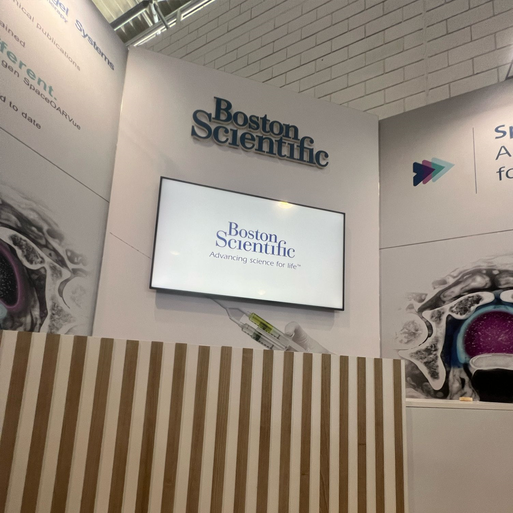 Messetechnik Messe Wien Event Production Messetechnik - Boston Scientific @ ESTRO