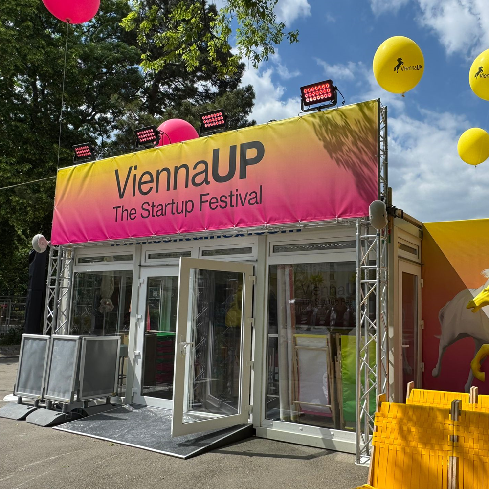 Eventtechnik Karlsplatz Event Production Vienna Up – Start-Up Festival