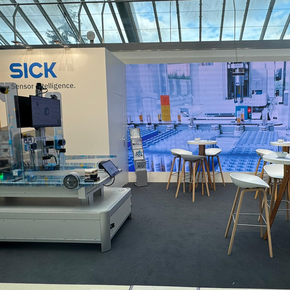 Messetechnik Designcenter Linz Event Production Sick @ Smart Linz